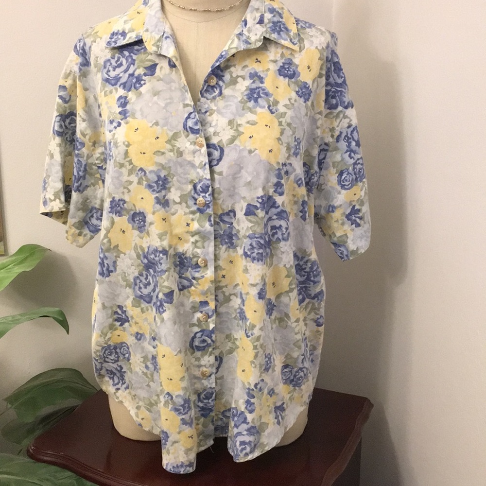 Vintage Casey & max floral top